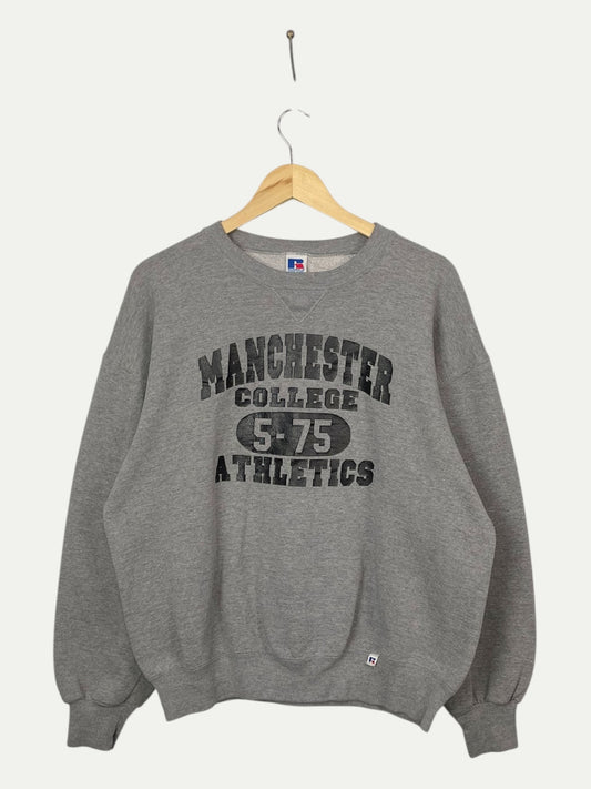 90's Manchester College Vintage Sweatshirt Size M