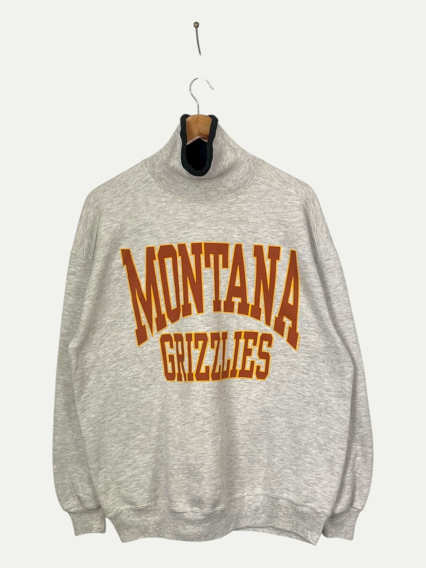 90's Montana Grizzlies Vintage High-neck Sweatshirt Size XL