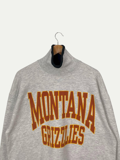 90's Montana Grizzlies Vintage High-neck Sweatshirt Size XL