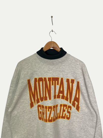 90's Montana Grizzlies Vintage High-neck Sweatshirt Size XL
