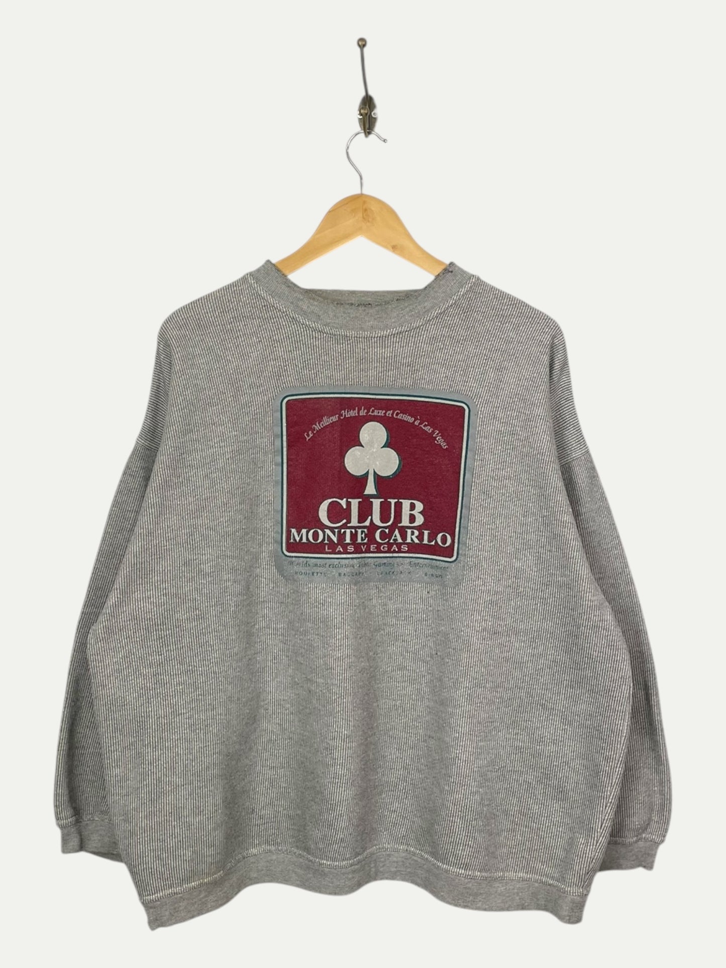 90's Monte Carlo Casino Vintage Sweatshirt Size XL