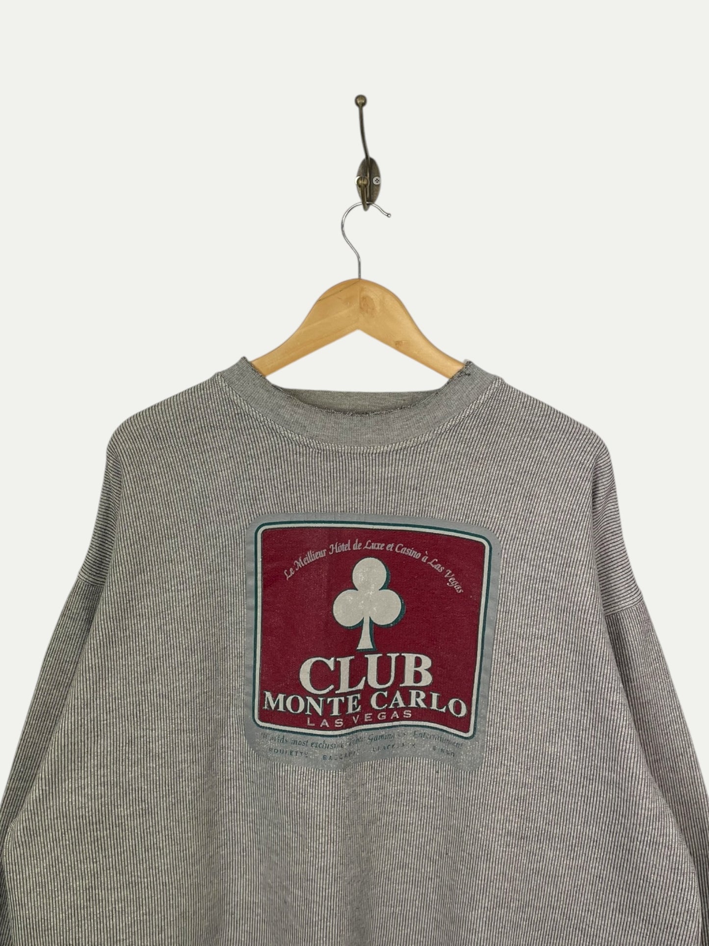 90's Monte Carlo Casino Vintage Sweatshirt Size XL