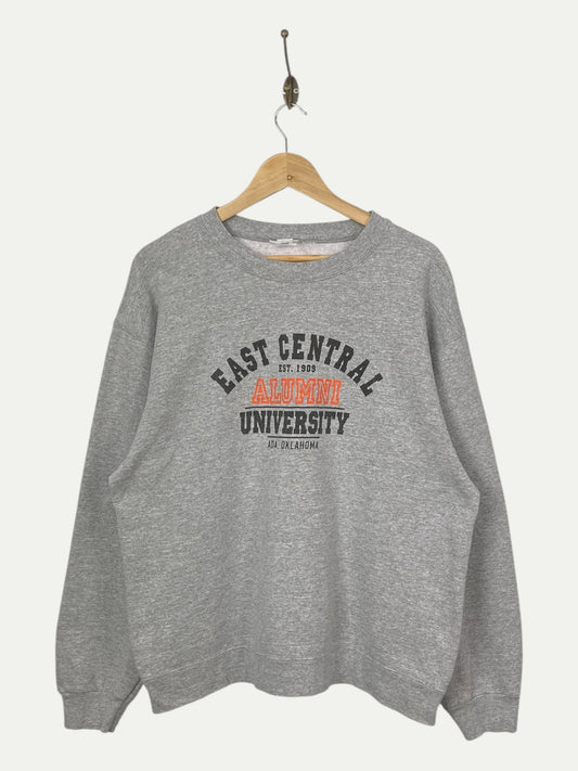 90's East Central Alumni University Vintage Sweatshirt Size M