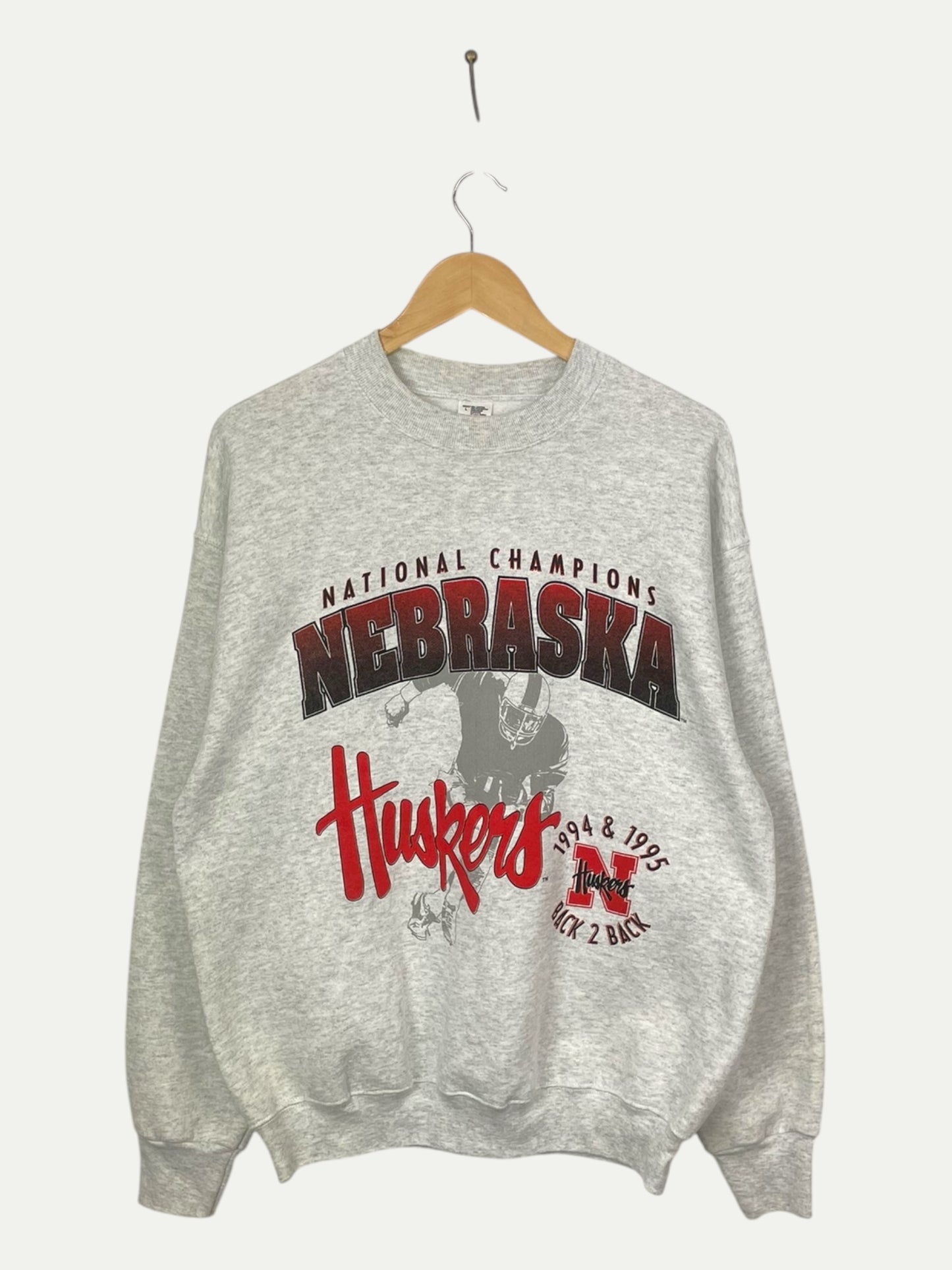 90's Nebraska Huskers Vintage Sweatshirt Size M
