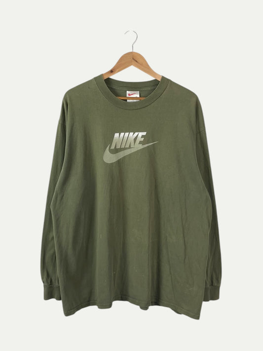 90's Nike Long-sleeve Vintage T-Shirt Size 2XL