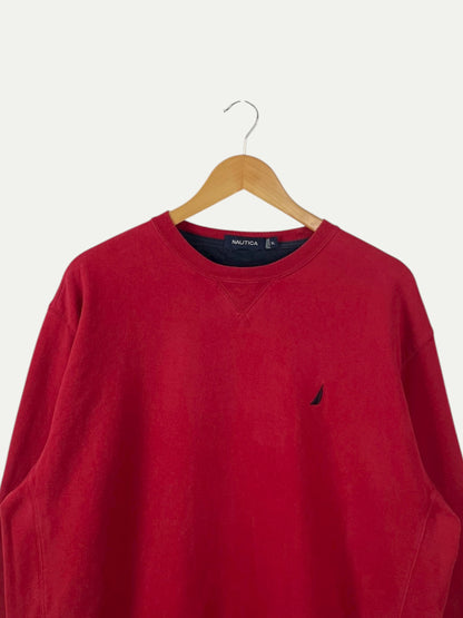 90's Nautica Embroidered Vintage Sweatshirt Size XL