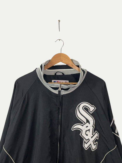 90's Chicago White Sox Embroidered Vintage Stadium Jacket Size 2XL