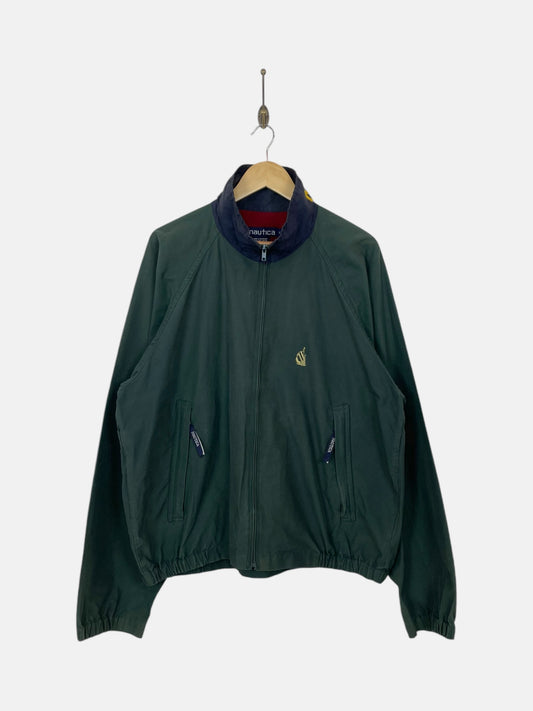 90's Nautica Embroidered Vintage Light Jacket Size XL