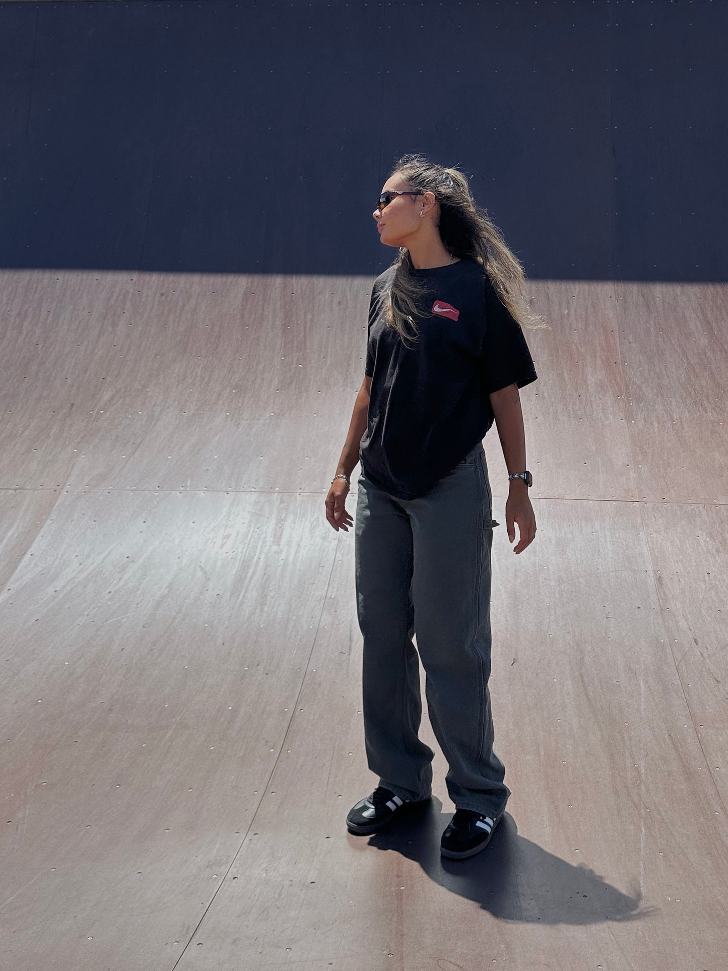 90's Nike Swoosh Vintage T-Shirt Size 12-14