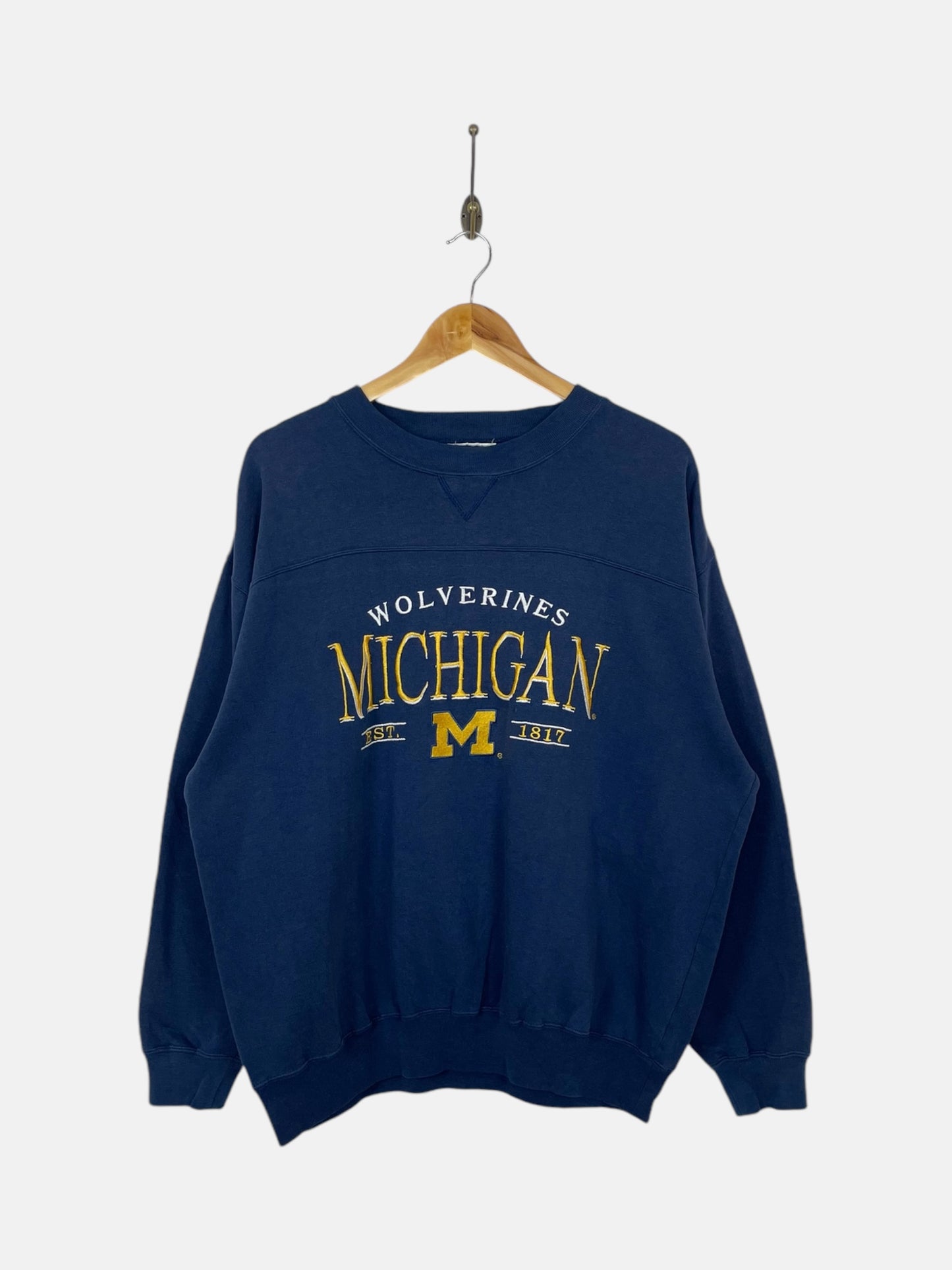 90's Michigan Wolverines Vintage Sweatshirt Size XL