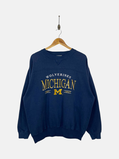 90's Michigan Wolverines Vintage Sweatshirt Size XL