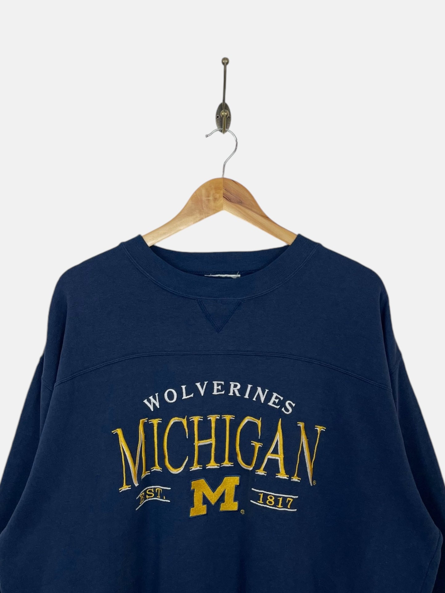 90's Michigan Wolverines Vintage Sweatshirt Size XL