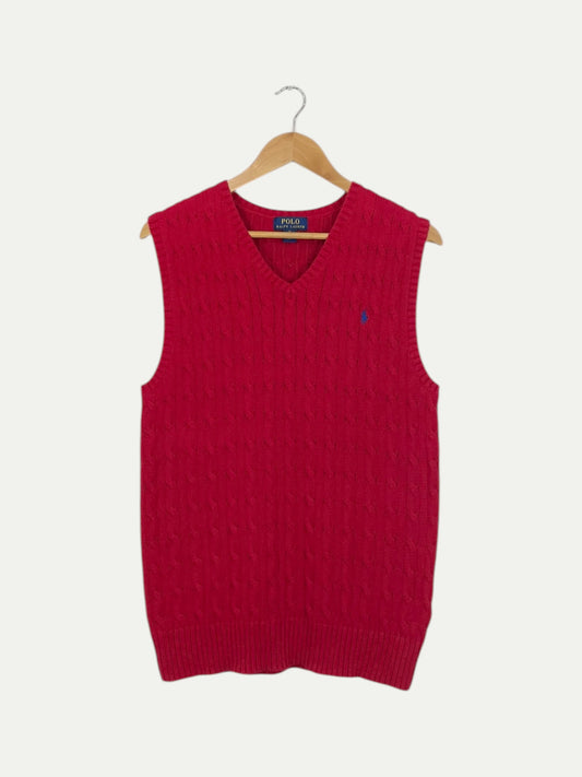 90's Ralph Lauren Embroidered Vintage Knit Vest Size L