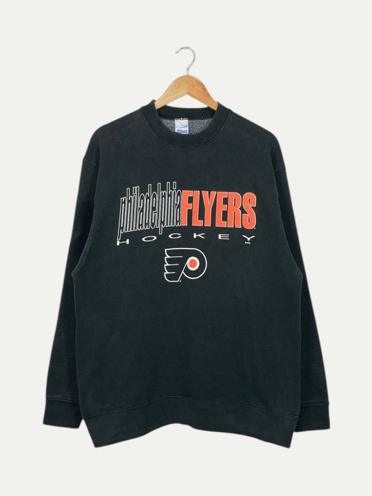 90's Philadelphia Flyers Hockey Vintage Sweatshirt Size M