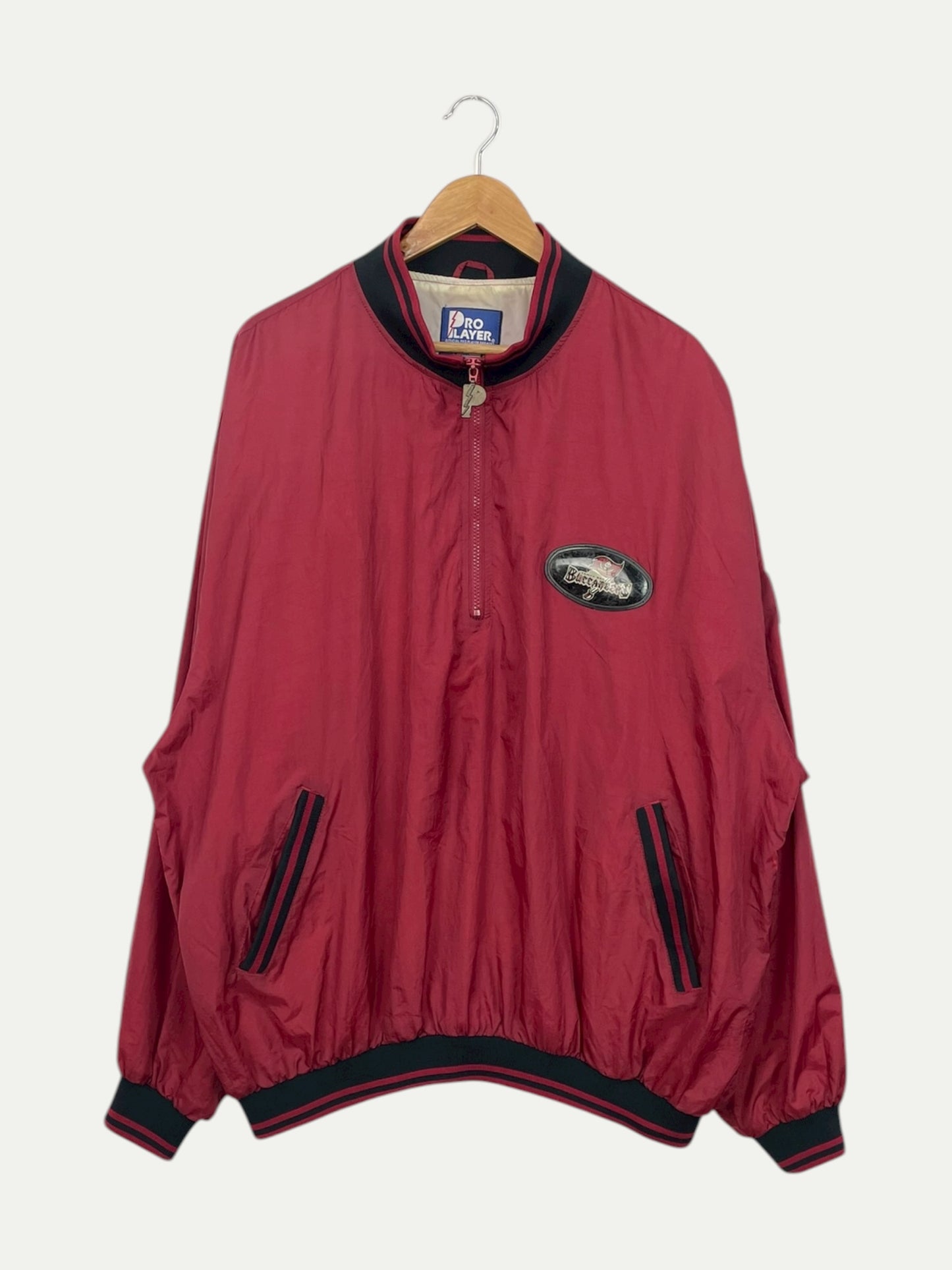 90's Tampa Bay Buccaneers Vintage Quarter-zip Jacket Size 2XL