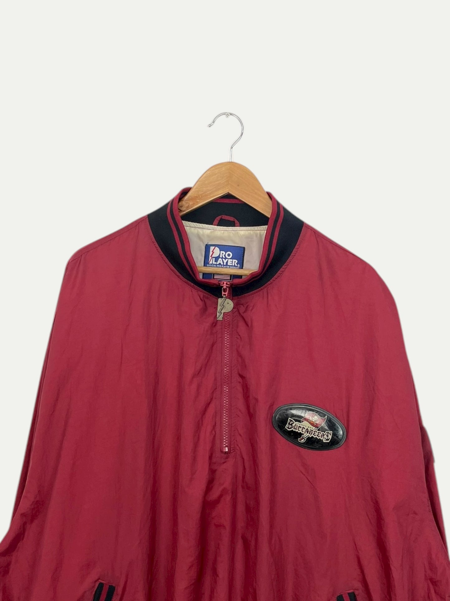 90's Tampa Bay Buccaneers Vintage Quarter-zip Jacket Size 2XL