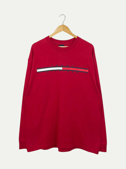 90's Tommy Hilfiger Vintage Long-sleeve T-Shirt Size XL