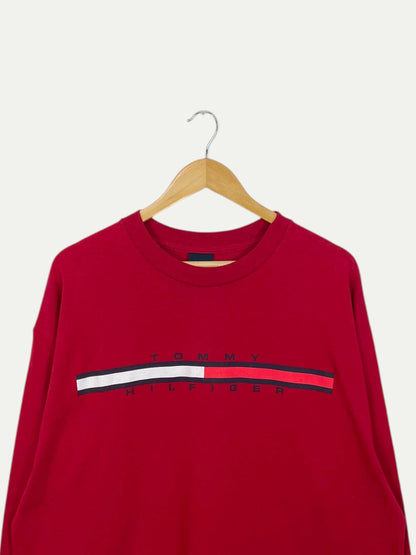 90's Tommy Hilfiger Vintage Long-sleeve T-Shirt Size XL