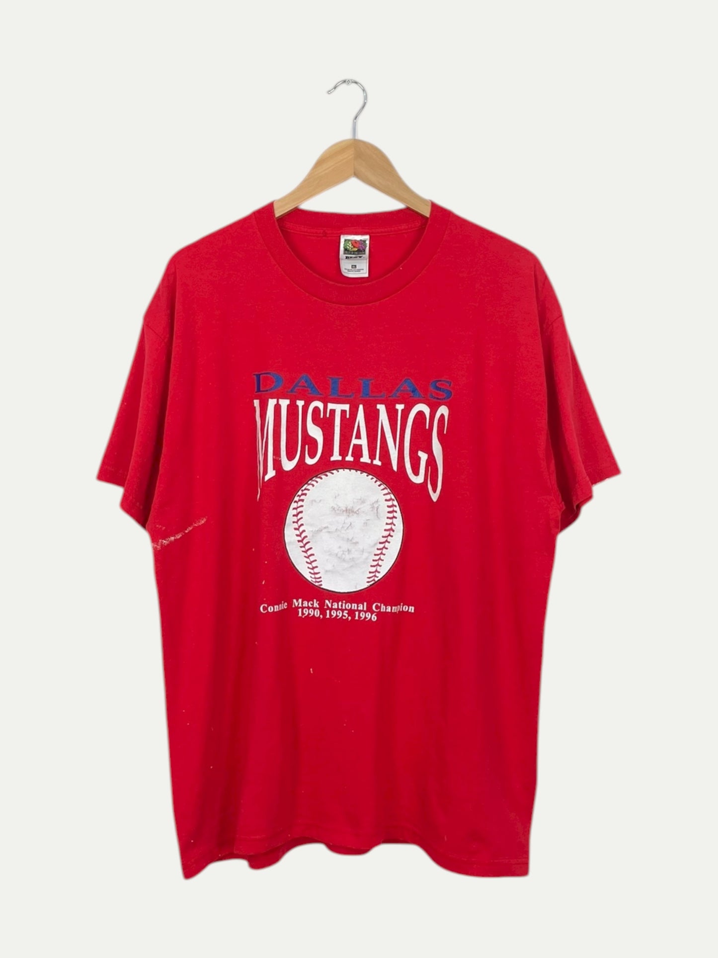 90's Dallas Mustangs Vintage T-Shirt Size XL