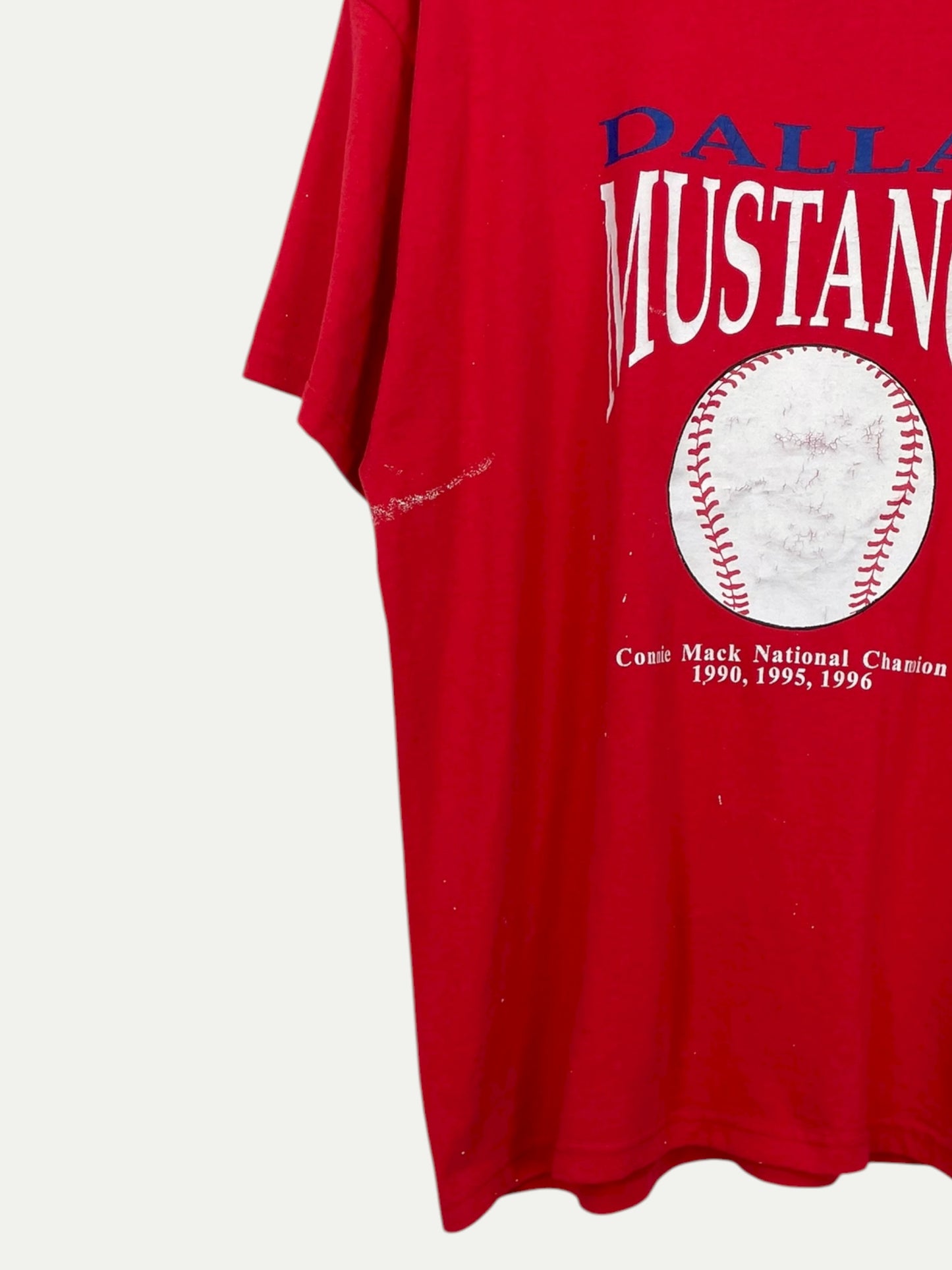 90's Dallas Mustangs Vintage T-Shirt Size XL