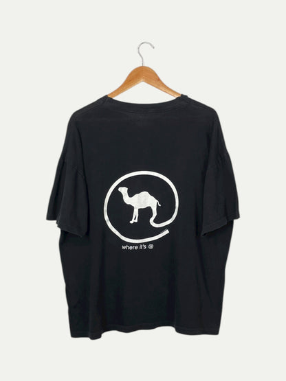 90's Joe Camel "Where it's @"  Vintage T-Shirt Size XL