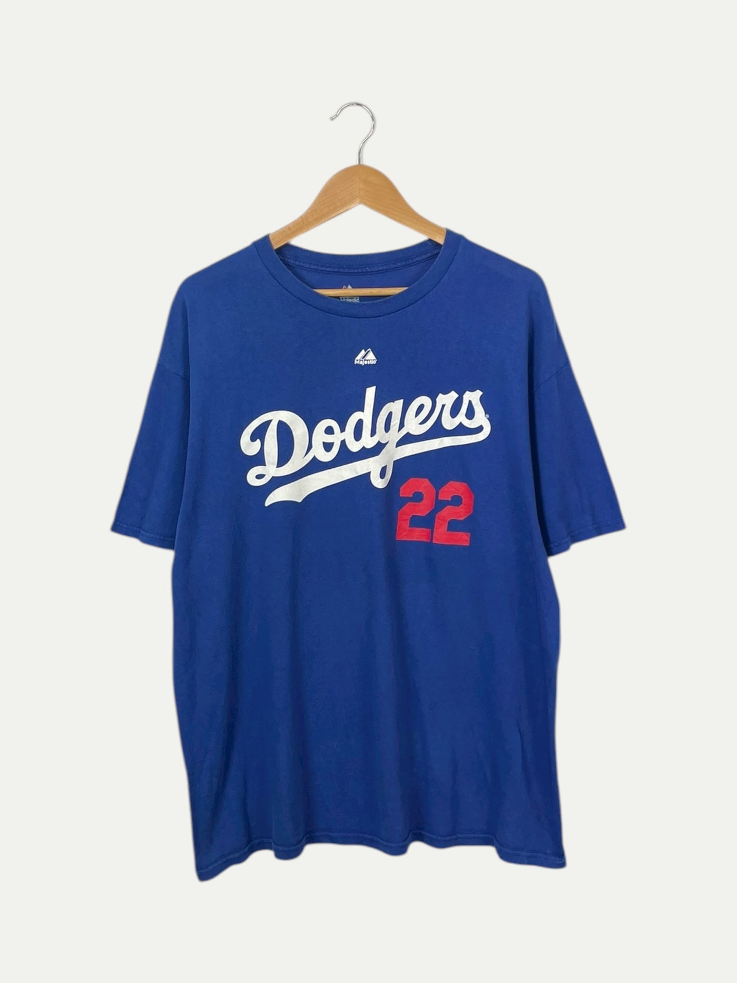 90's Los Angeles Dodgers Kershaw 22 Vintage T-Shirt Size XL