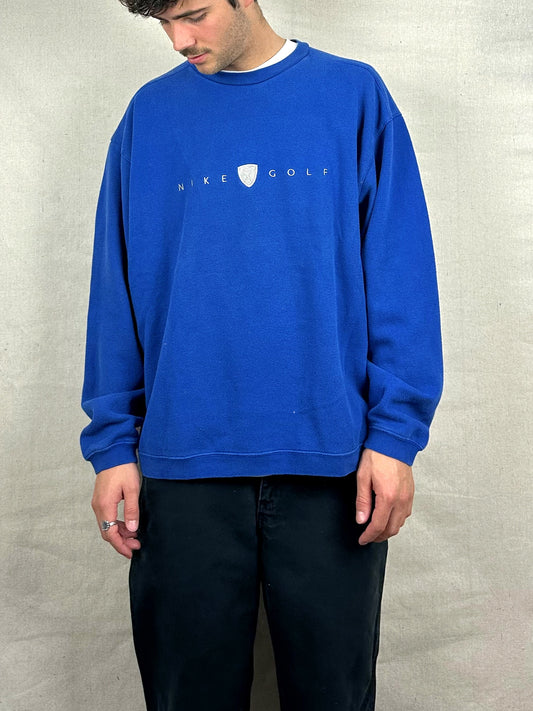 90's Nike Golf Embroidered Vintage Sweatshirt Size L-XL