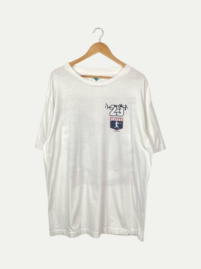 90's Don Mattingly MLB Vintage T-Shirt Size XL