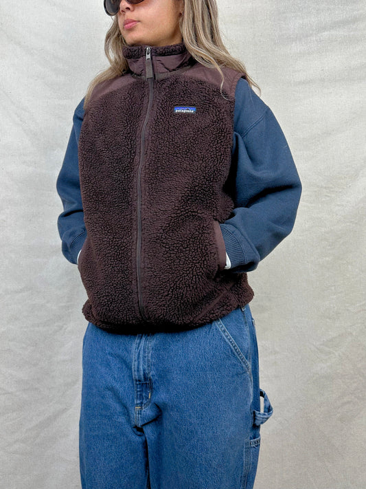 90's Patagonia Vintage Fleece Vest Size 12-14