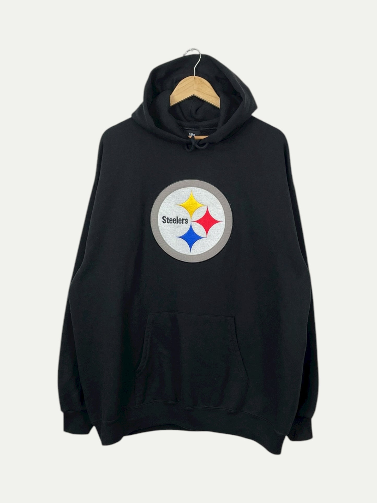 90's Steelers Embroidered Vintage Sweatshirt Size 2XL