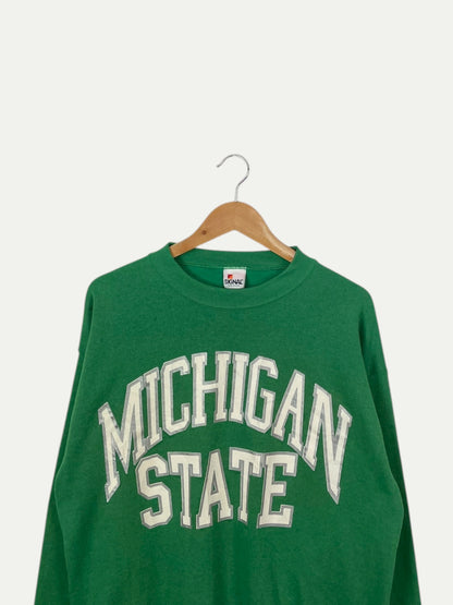 90's Michigan State Vintage Sweatshirt Size L