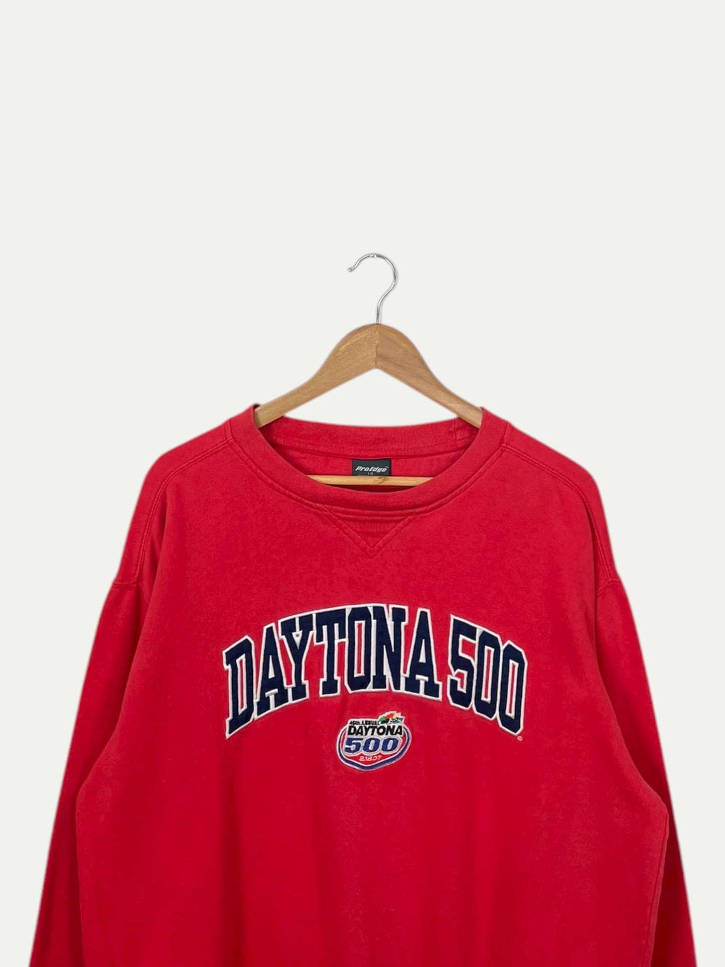 90's Nascar Daytona 500 Embroidered Vintage Sweatshirt Size XL