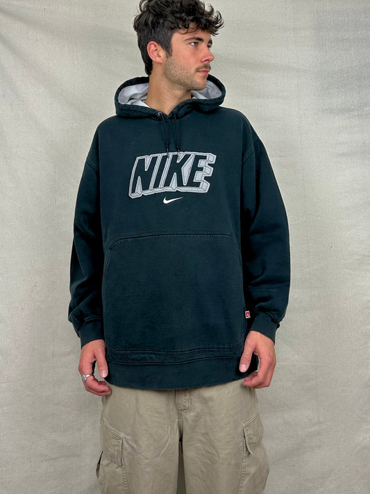 90's Nike Embroidered Vintage Hoodie Size L-XL