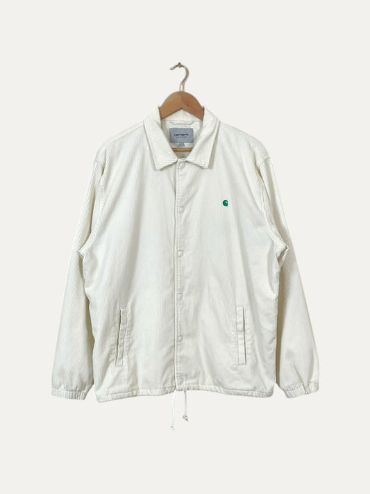 90's Carhartt Embroidered Vintage Corduroy Jacket Size XL