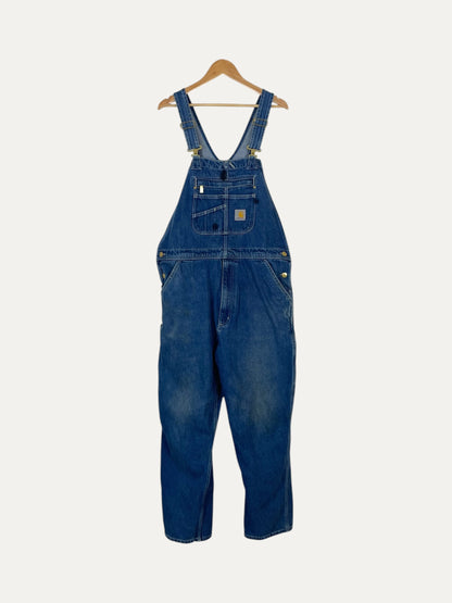 90's Carhartt Vintage Dungarees/Overalls Size 36x30