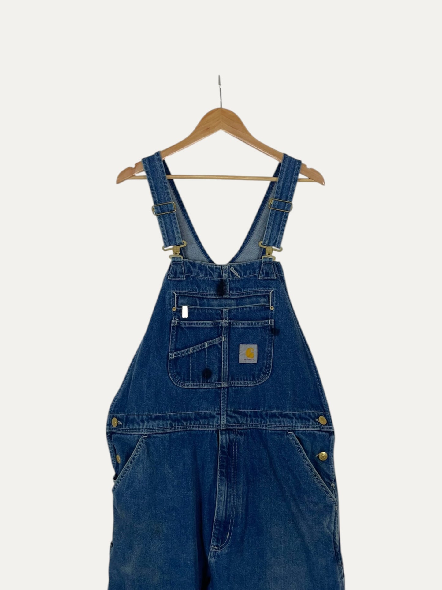 90's Carhartt Vintage Dungarees/Overalls Size 36x30