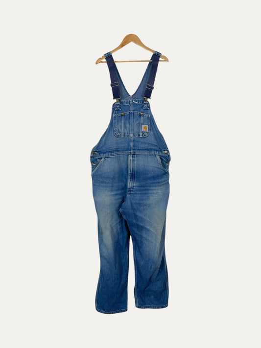90's Carhartt Vintage Dungarees/Overalls Size 42x32