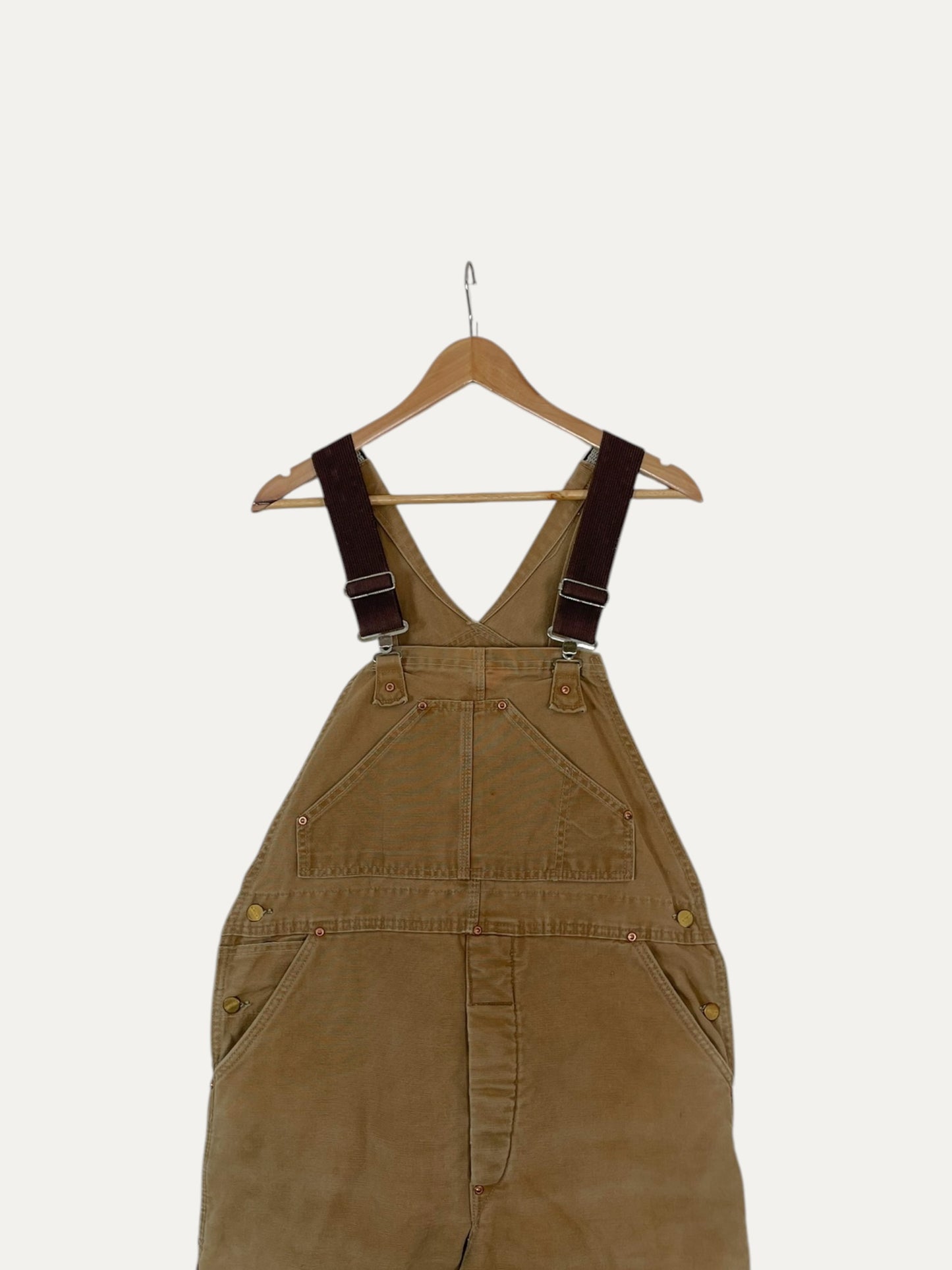 90's Carhartt Vintage Double Knee Dungarees/Overalls Size 36x27