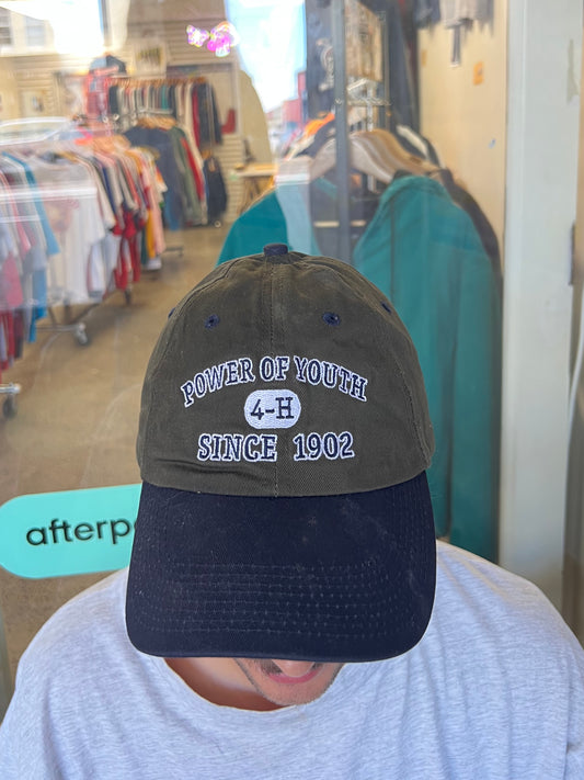 90's Power Of Youth Embroidered Vintage Cap
