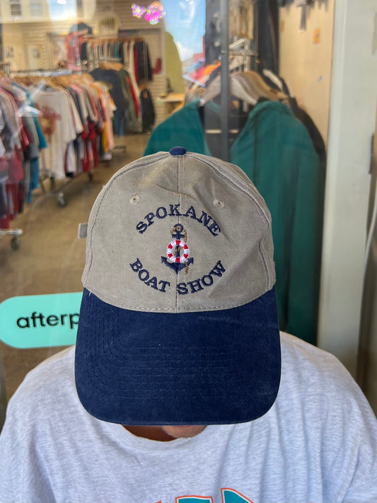 90's Spokane Boat Show Embroidered Vintage Cap