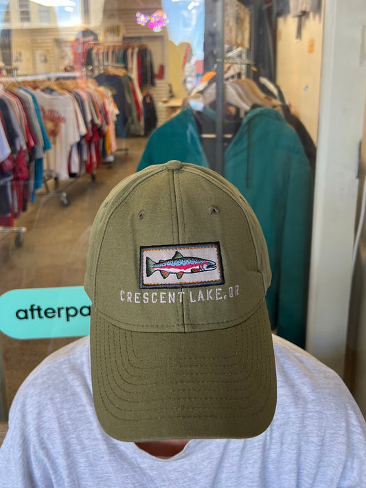 90's Crescent Lake Oregon Embroidered Vintage Cap