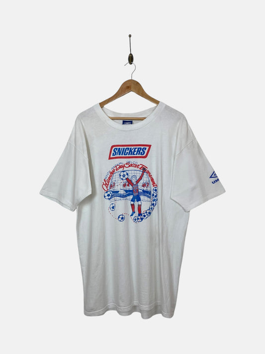 90's Umbro Snickers Vintage T-Shirt Size 2XL