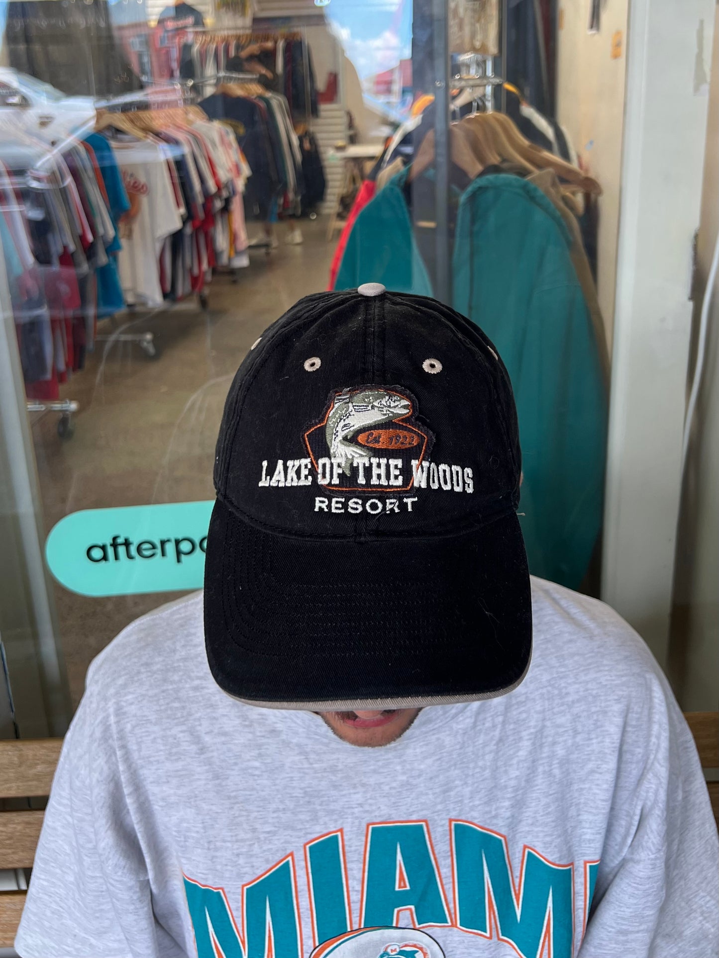 90's Lake Of The Woods Embroidered Vintage Cap