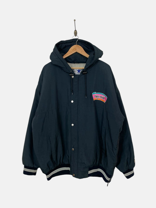 90's Starter San Antonio Embroidered Vintage Jacket Size 2XL