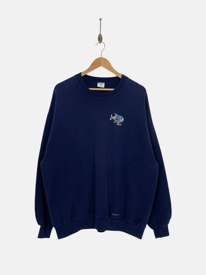 90's Maui Sweatshirt Embroidered Size XL