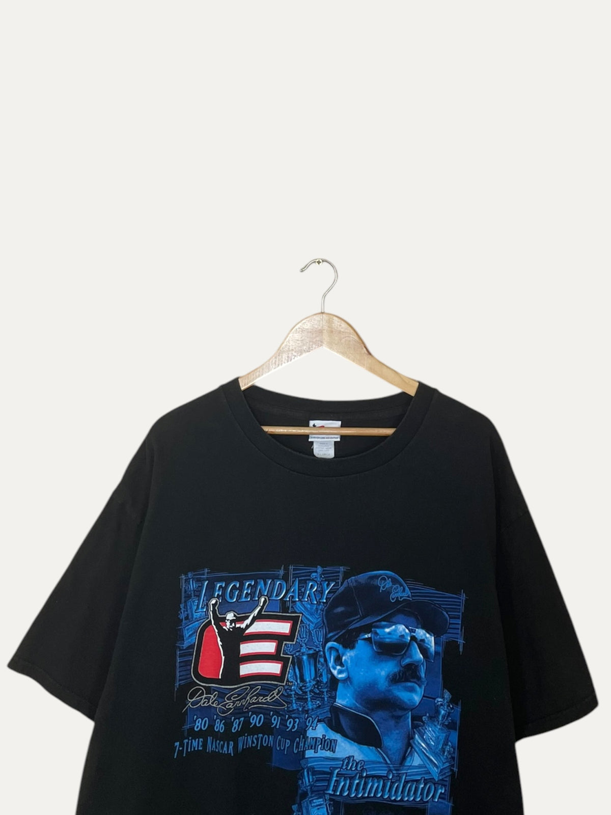 90's Dale Earnhardt 7-time Winston Cup Champion Vintage T-Shirt Size 2XL