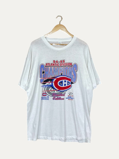 90's Fredericton Canadiens AHL Vintage T-Shirt Size XL