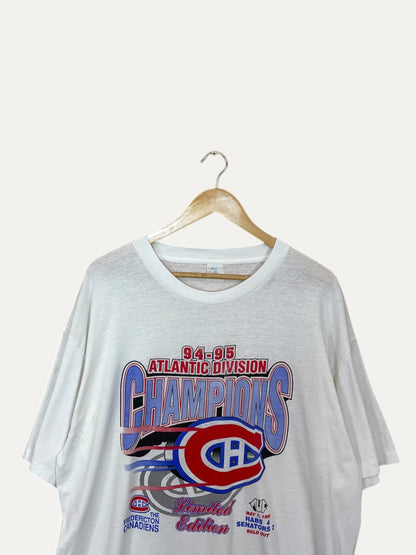 90's Fredericton Canadiens AHL Vintage T-Shirt Size XL