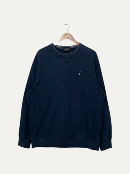 90's Nautica Embroidered Vintage Sweatshirt L
