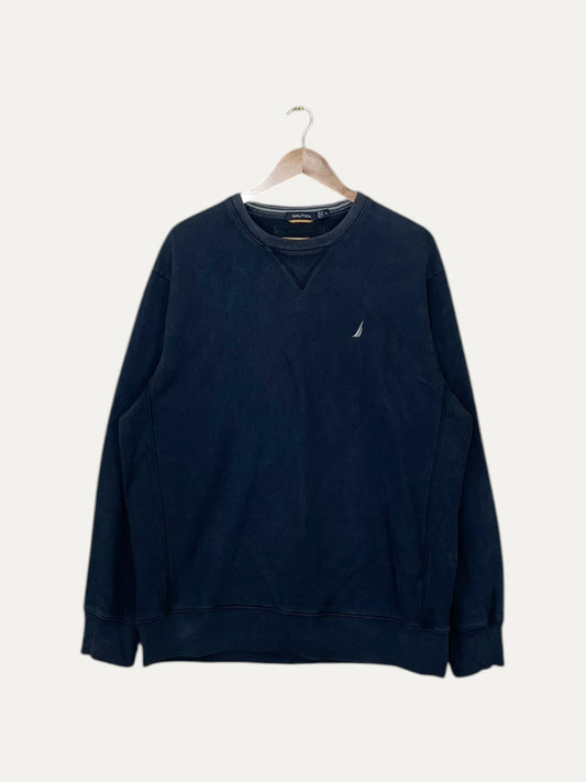 90's Nautica Embroidered Vintage Sweatshirt L